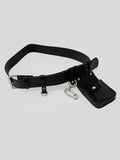 Beoben pocket leather belt