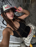 Weather String Mesh Ball Cap