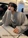 Bubble overfit sweatshirt