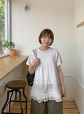 Lendel Flower Layered Sleeveless Blouse