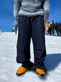 Insijeon Pintuck Denim Balloon Pants