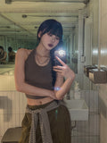 [U-BASIC] With Basic Halter Sleeveless