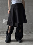 Mawa Damage Black Denim