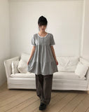 Dason Henley Neck Short Sleeve One Piece