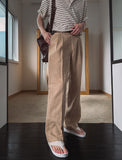 Rio Bio Linen Half Banding Slacks
