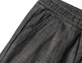 World Summer Non-Fade Banding Denim Pants