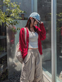 Betty Cotton Color Matching Camp Cap
