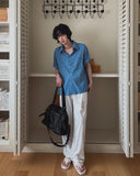Howes One-Tuck Wide Slacks