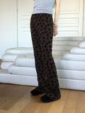 Loner Vintage Floral Bootcut Knit Pants