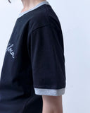 Grace Crop Ringer Tee