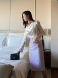 Roan Drape Shirring Blouse