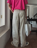 Nebra patch denim pants