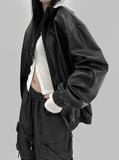 Uro Leather Blouson