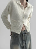 Kima Fur Collar Cardigan