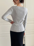 Luna Diagonal Unbalance Rib Knit (Strap Set)