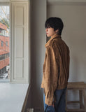 Ready f/w epaulette suede jacket