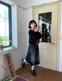 [unisex] Dehas Washing Denim Bermuda Pants