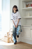 Cats Music Ringer Short Sleeve Tee