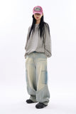 Louis pigment stripe long sleeve