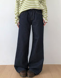 Quinn Bootcut Raw Denim Pants