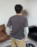 The N Embroidered Pocket Layered Tee