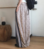 Japi Leopard Color Matching Track Pants