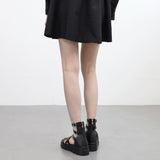 Serendy Buckle Platform Sandals