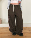 Choking Track Banding Strap Wide-Fit Training Long Pants
