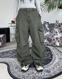Diede Pintuck Washing Cargo Pants