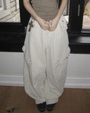 Bridin Double Pocket Strap Washed Cargo Pants