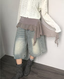 Phibe Denim Bermuda Pants