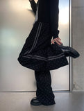 Verse Dot Line Wide Track Pants