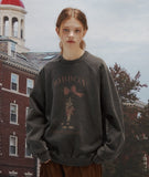 RIBBON CAT Raglan Pigment Sweatshirt