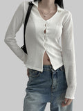 Riette Collar V-neck Blouse