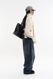 Tramp basic leather shoulder bag