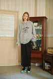 Fatigue Rose Sweat Long Skirt