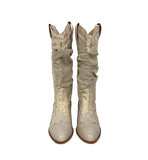 Premium Linen Western Boots