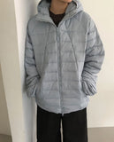 [Unisex] Shindu Hood Duck Down Lightweight Padding Jacket Jumper - 100% Duck Down