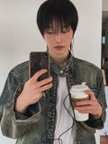 Lauren Cut Vintage Washed Denim Jacket