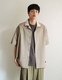 Bliss Open Collar Half Shirt
