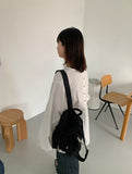 Kotsumi Pintuck Button Blouse