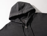 Pigment Waffle Lining Hood Zip-Up