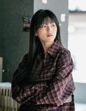 Vintage Crop Check Shirt