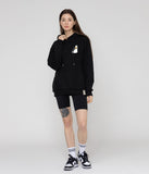 Socks Drawing Smile Logo Hoodie