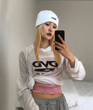 SMOG CROP SLEEVELESS