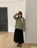 Curler Boucle Round Cardigan