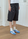 Dino Stitch Bermuda Denim Pants