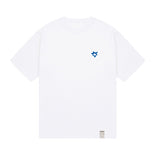 Blue Heart Cloud Smile Short Sleeve Tee