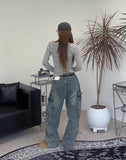 D.L. Work Cargo Denim Pants