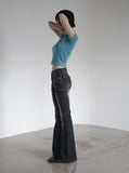 Tinble Catwashed High Bootcut Denim
